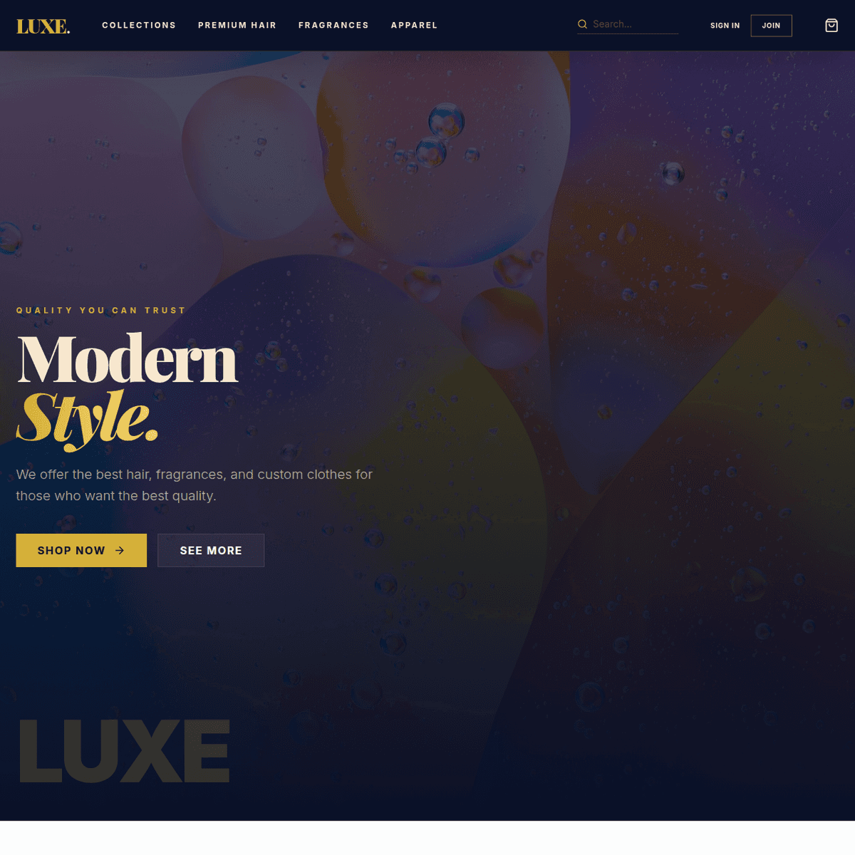 LUXE Fashion Store